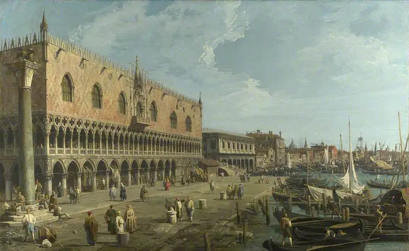 Venetië: het Dogepaleis en de Riva degli Schiavoni - Canaletto

Source:
Venise : le palais du Doge et la Riva degli Schiavoni - Canaletto