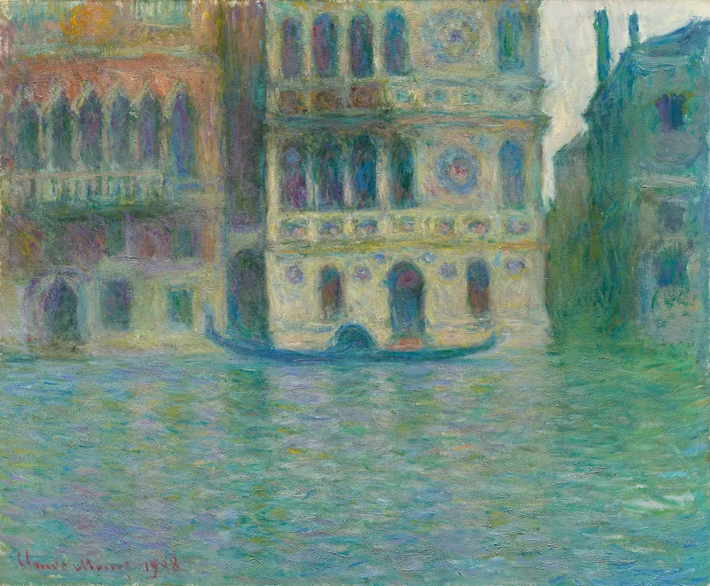 Venetië, Palazzo Dario W1757 - Claude Monet