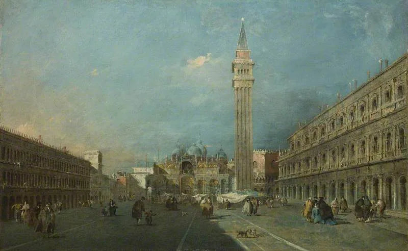 Venetië: Piazza San Marco - Francesco Guardi