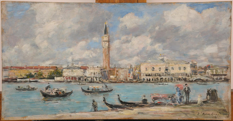 Venetië. San Giorgio - Eugène Boudin