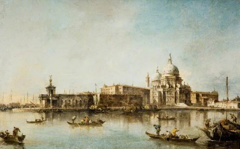 Venetië - Santa Maria delle Salute en het Dogma - Francesco Guardi