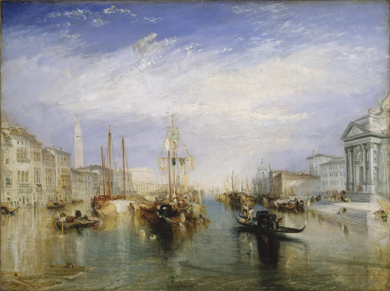 Venetië, uitzicht vanaf de porch van de Madonna della Salute - J. M. W. Turner