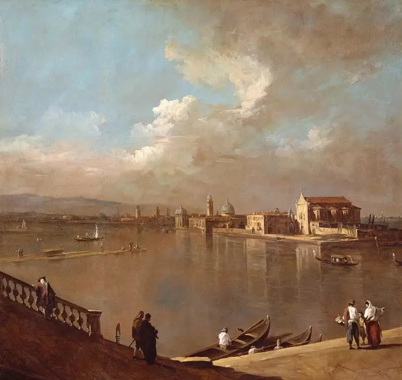 Venetië: uitzicht op Murano vanaf de Fondamenta Nuove - Canaletto