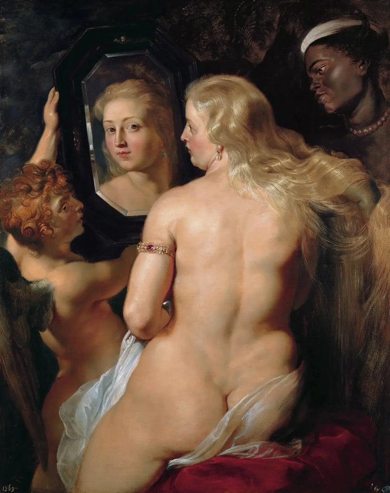 Venus in de spiegel - Peter Paul Rubens