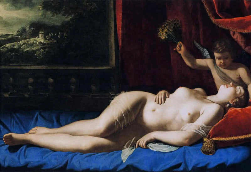 Slapende Venus - Artemisia Gentileschi