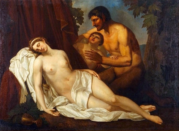 Venesia dronken door een satyr (« La Nuda ») - Annibale Carracci