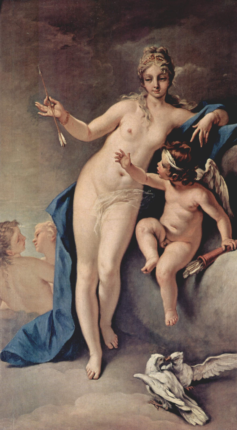 Venus en Amor - Sebastiano Ricci