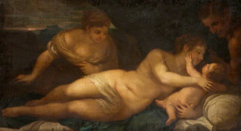 Venus en Cupido met een satyr (voorheen bekend als 