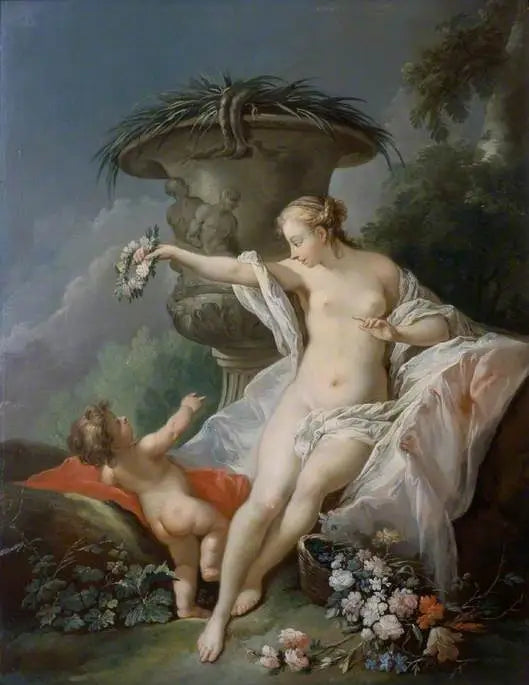 Venus en Cupido - François Boucher
