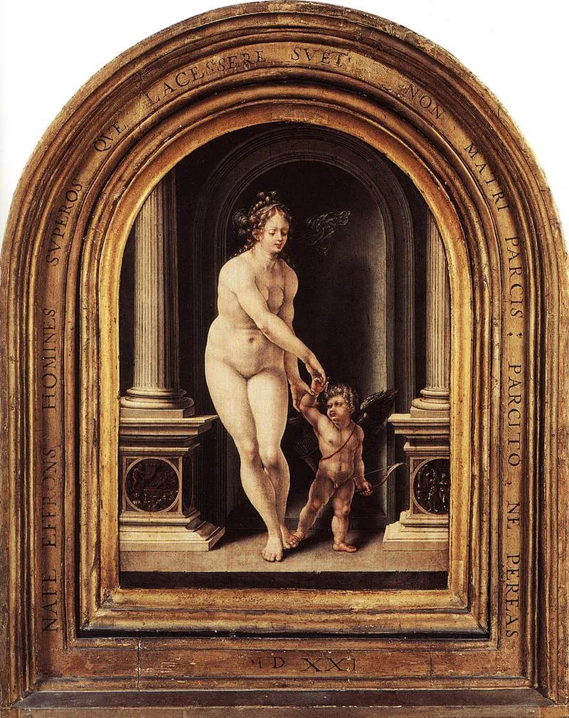 Venus en Cupido - Jan Gossaert