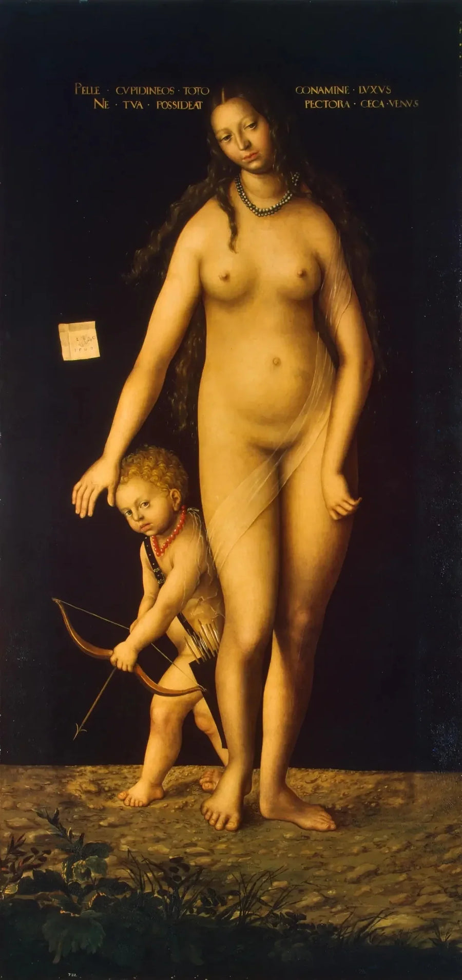 Venus en Cupido - Lucas Cranach de Oudere