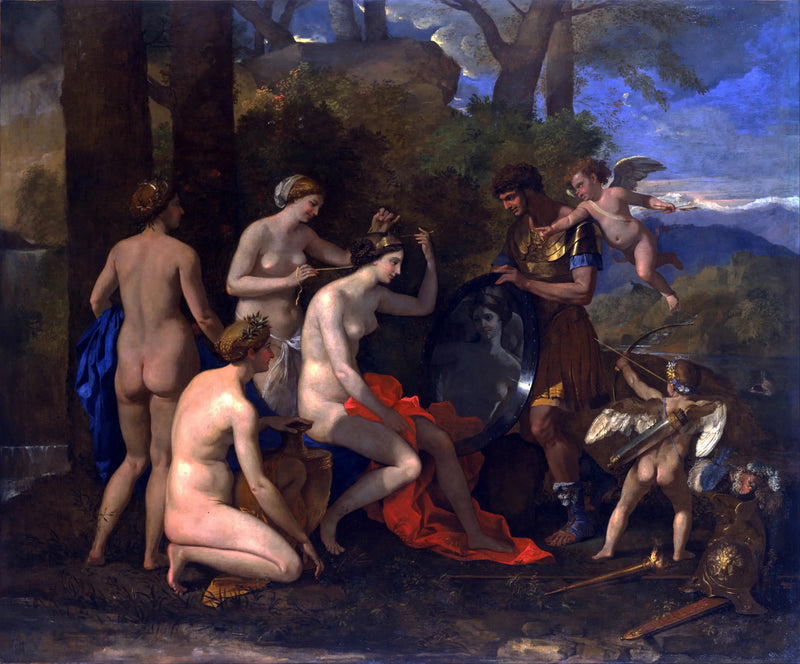 Venus en Mars - Nicolas Poussin
