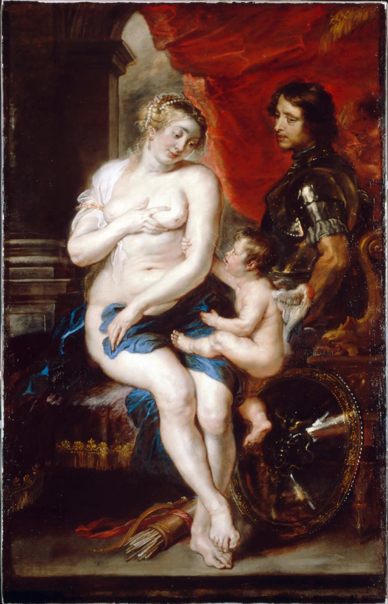 Venus, Mars en Cupido - Peter Paul Rubens