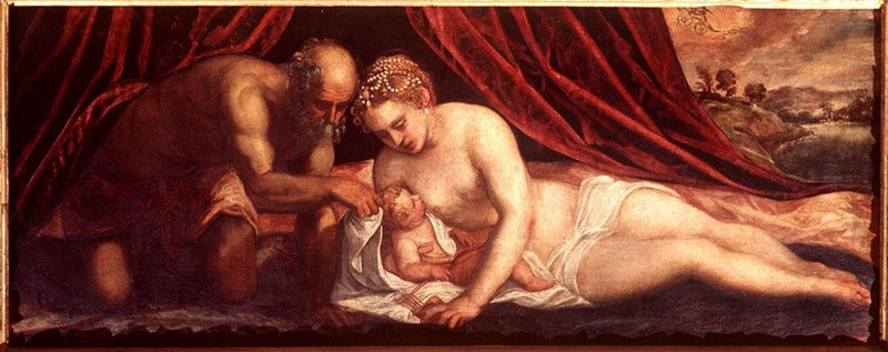 Venus, Vulcanus en Cupido - Jacopo Tintoretto