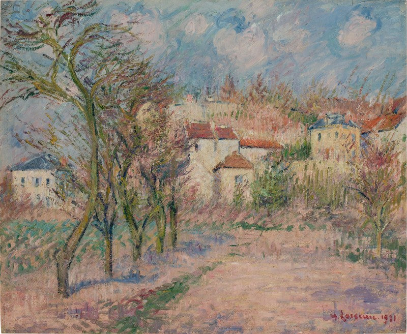 Boomgaard in Hérouville (Seine-et-Oise) - Gustave Loiseau