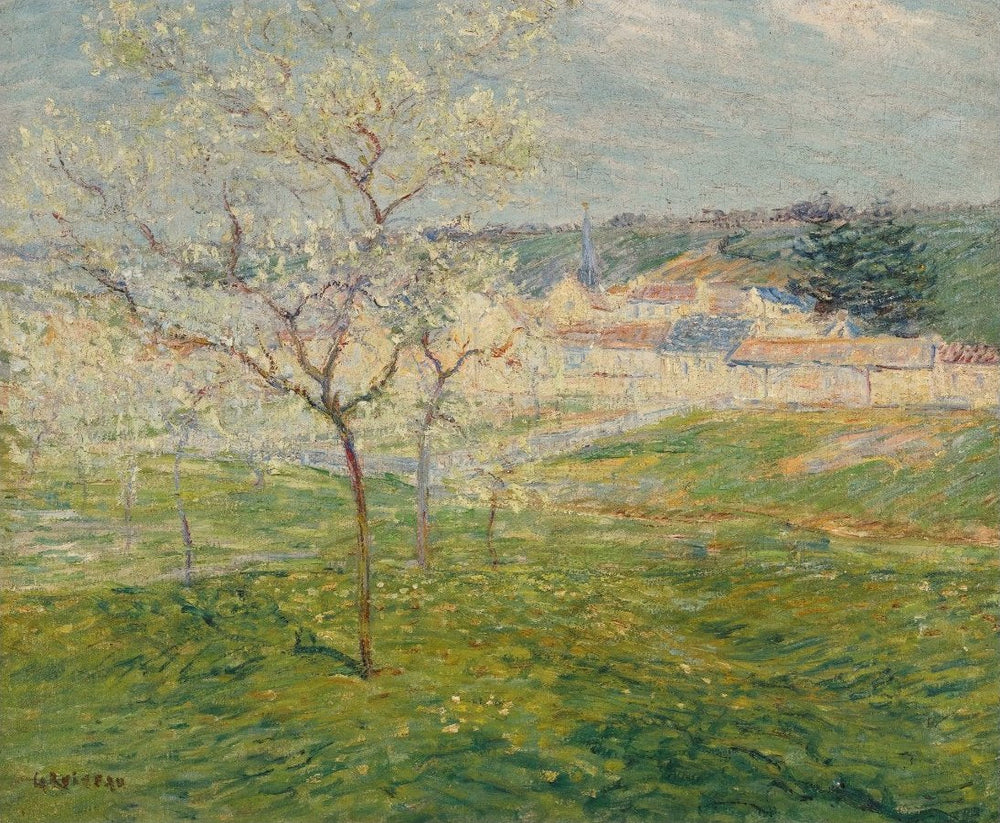 Verger au Printemps - Gustave Loiseau image 1 copie peinte à la main à l’huile