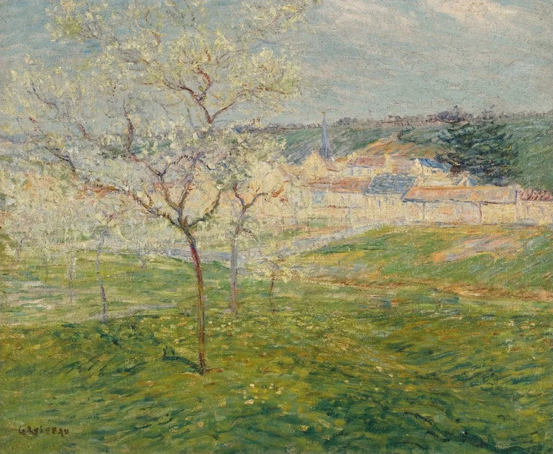 Boomgaard in de Lente - Gustave Loiseau