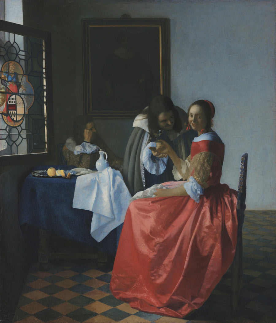 Het Meisje met de Wijnbeker - Johannes Vermeer
