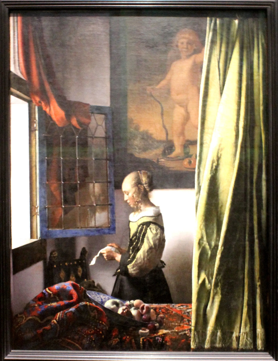 De Lezende Vrouw bij het Raam - Johannes Vermeer