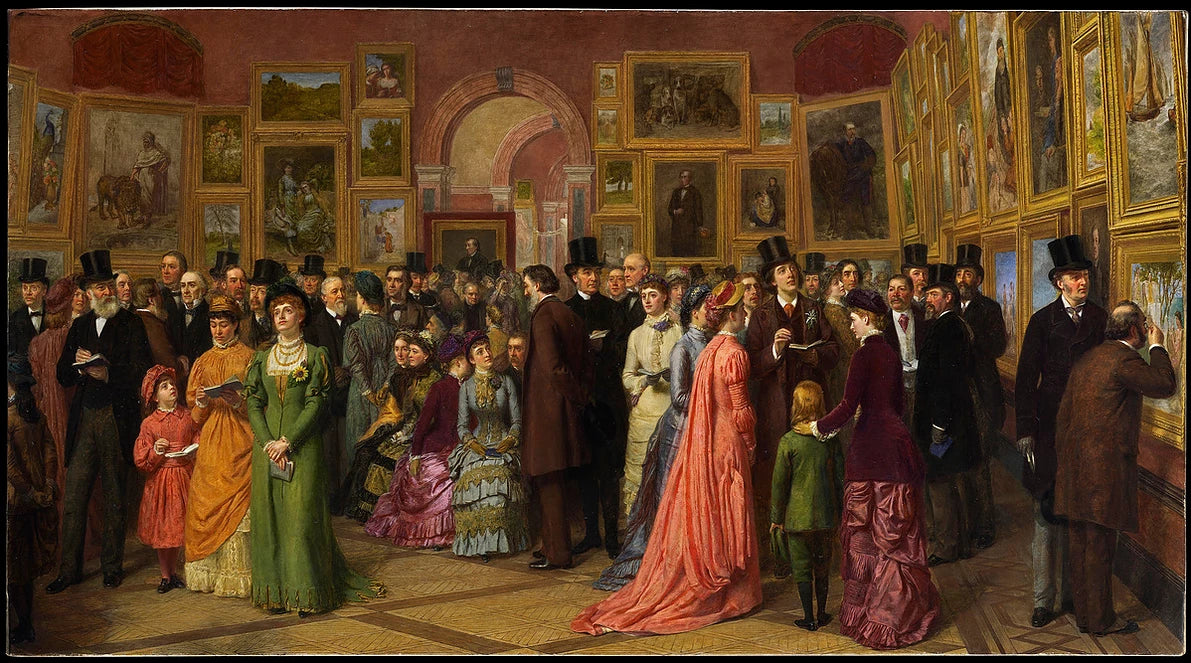 Vernissage à l'Académie royale - William Powell Frith