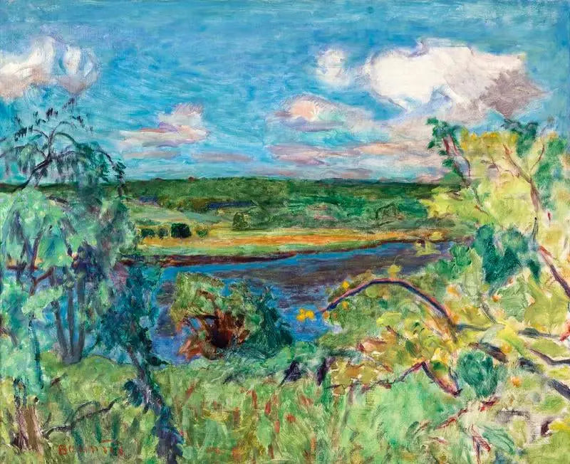 Vernonnet, landschap nabij Giverny - Pierre Bonnard