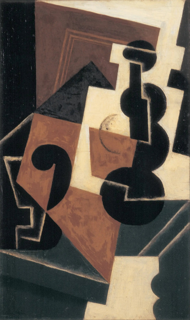 Glas en waterfles - Juan Gris