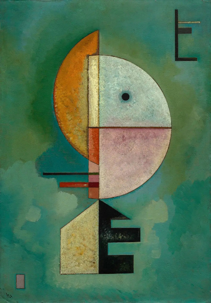 Naar boven - Vassily Kandinsky
