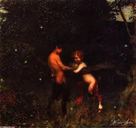 Vers luisants - Franz Von Stuck Reproductions de tableaux à la peinture à l’huile