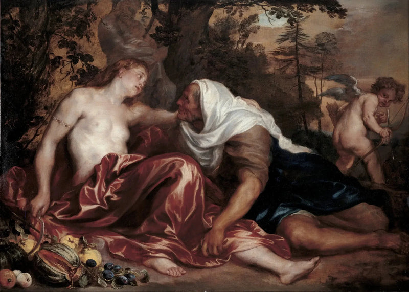 Vertumne en Pomona (Van Dyck) - Antoine van Dyck

Source:
Vertumne et Pomone (Van Dyck) - Antoine van Dyck