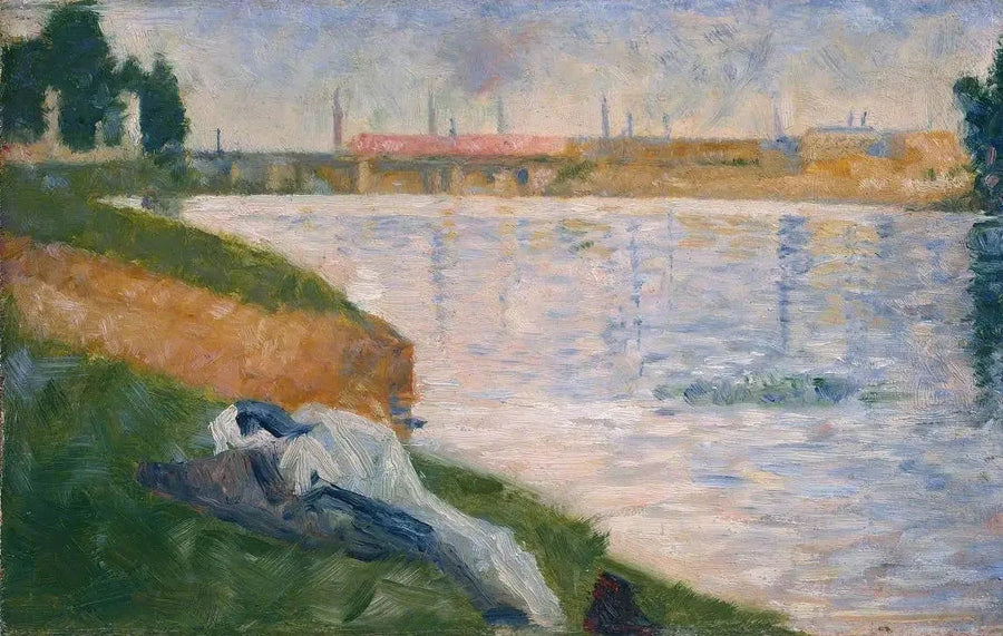 Kleding op het gras - Georges Seurat