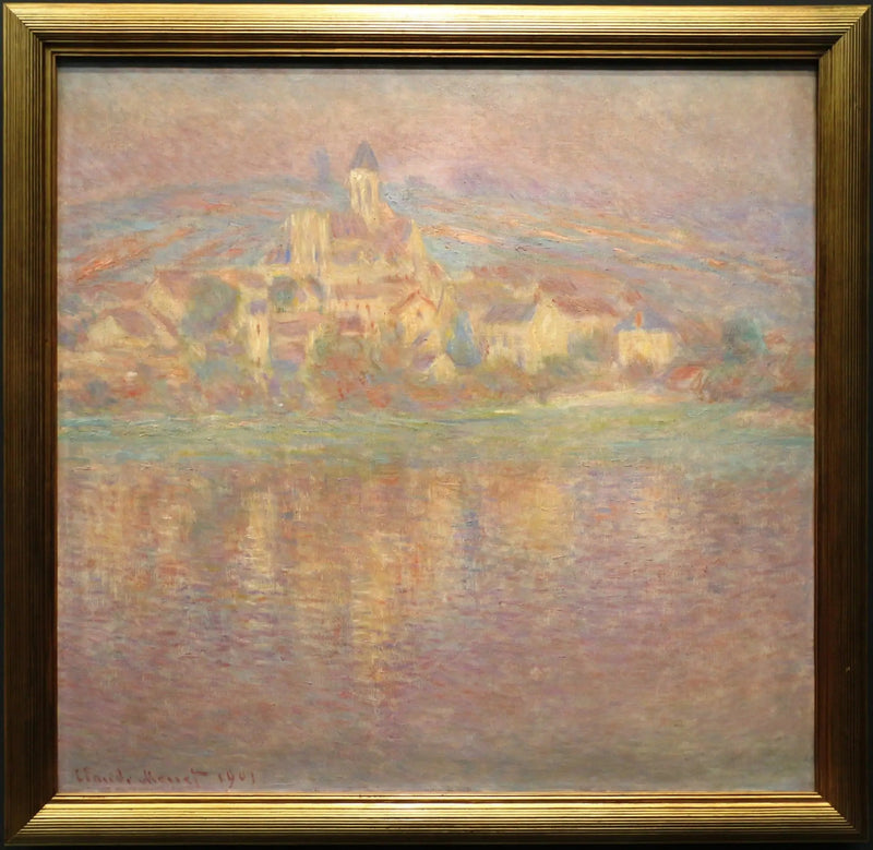 Vétheuil, zonsondergang - Claude Monet