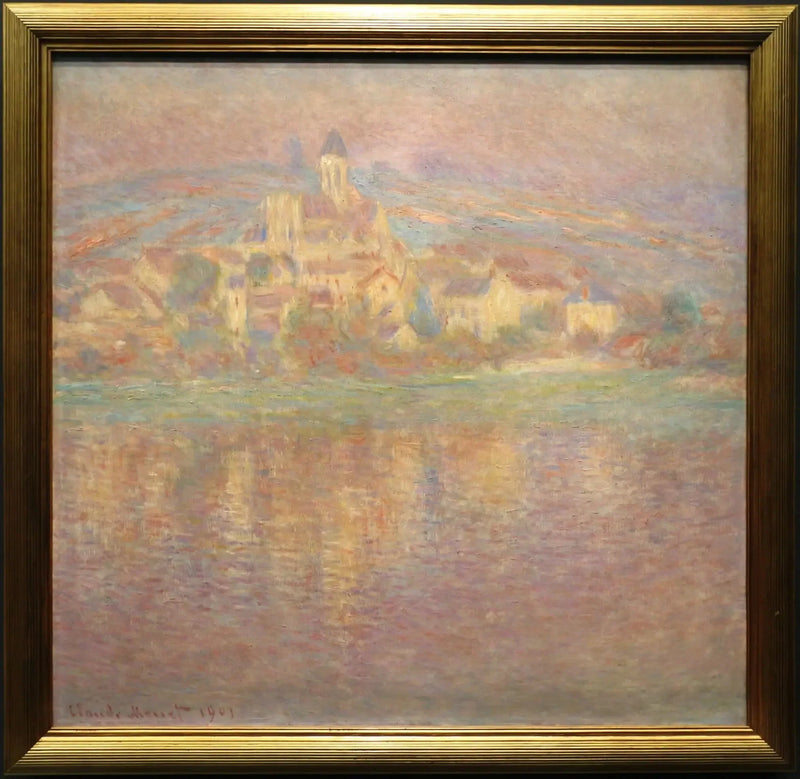Vétheuil, zonsondergang - Claude Monet