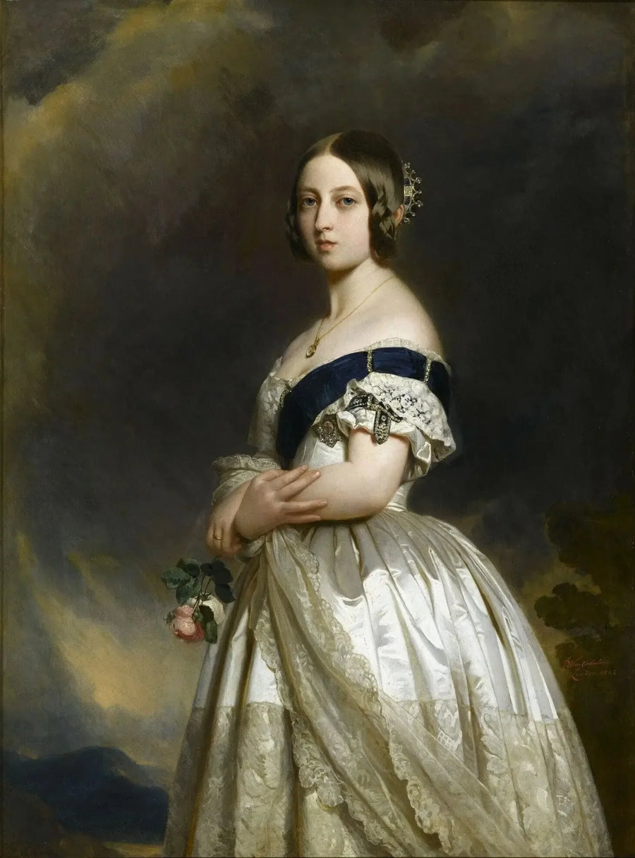 Victoria Ière, koningin van Groot-Brittannië (1819-1901) - Franz Xaver Winterhalter

Source:
Victoria Ière, reine de Grande Bretagne (1819-1901) - Franz Xaver Winterhalter
