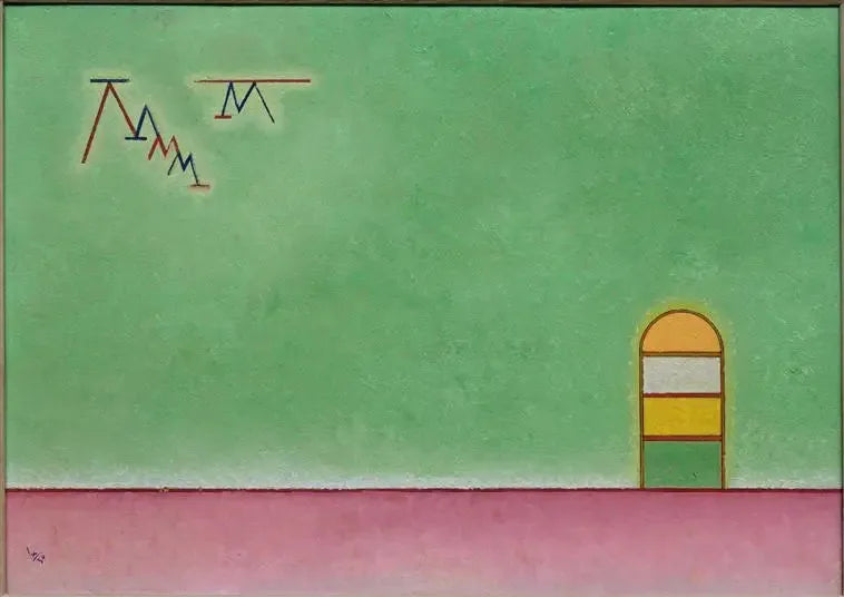 Groene leegte - Vassily Kandinsky