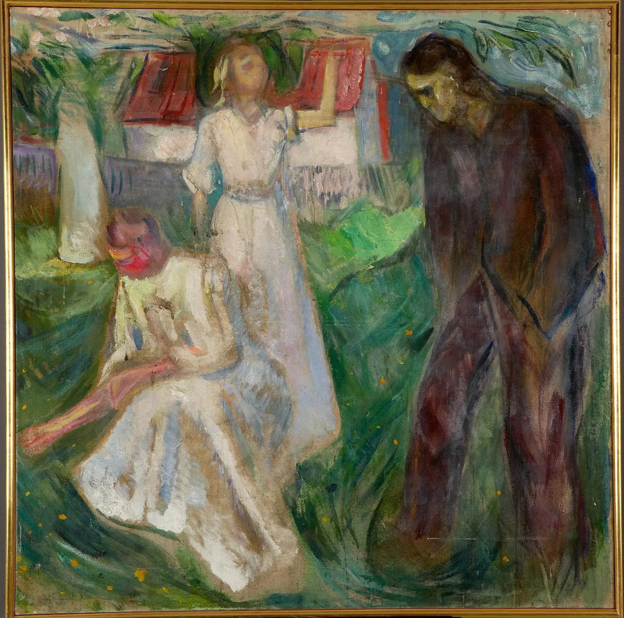 Leven: rechterdeel - Edvard Munch