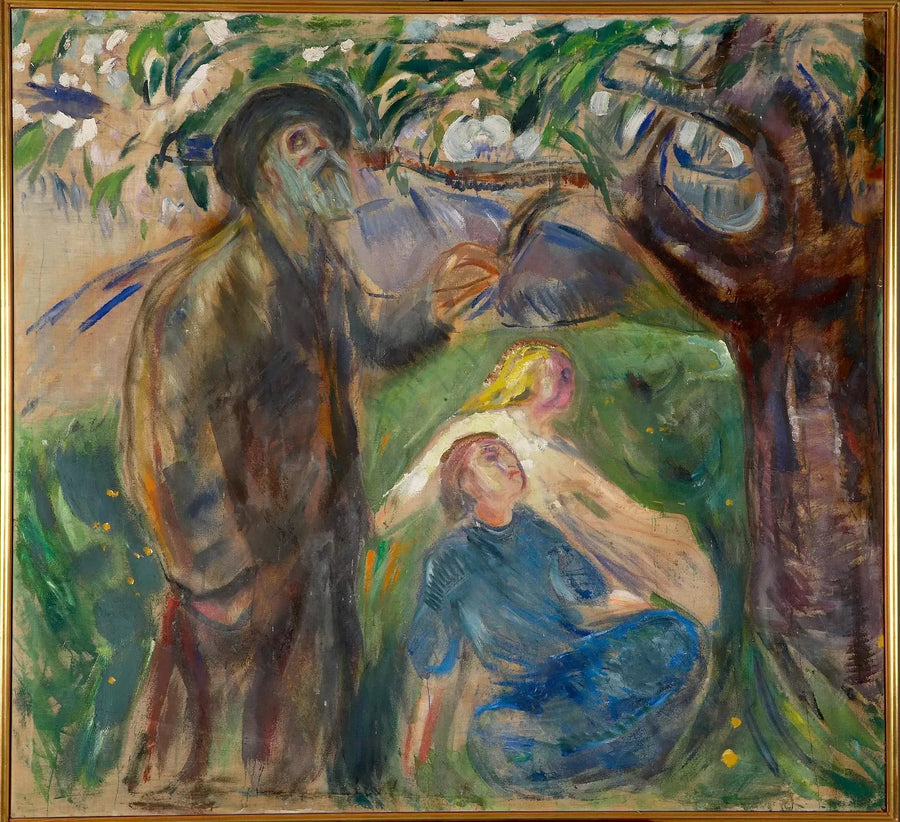 Leven: linkerkant - Edvard Munch