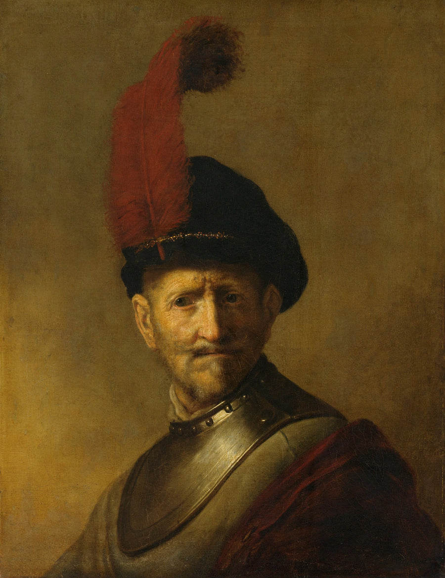 Portret van een man, misschien de vader van Rembrandt, Harmen Gerritsz van Rijn - Rembrandt
