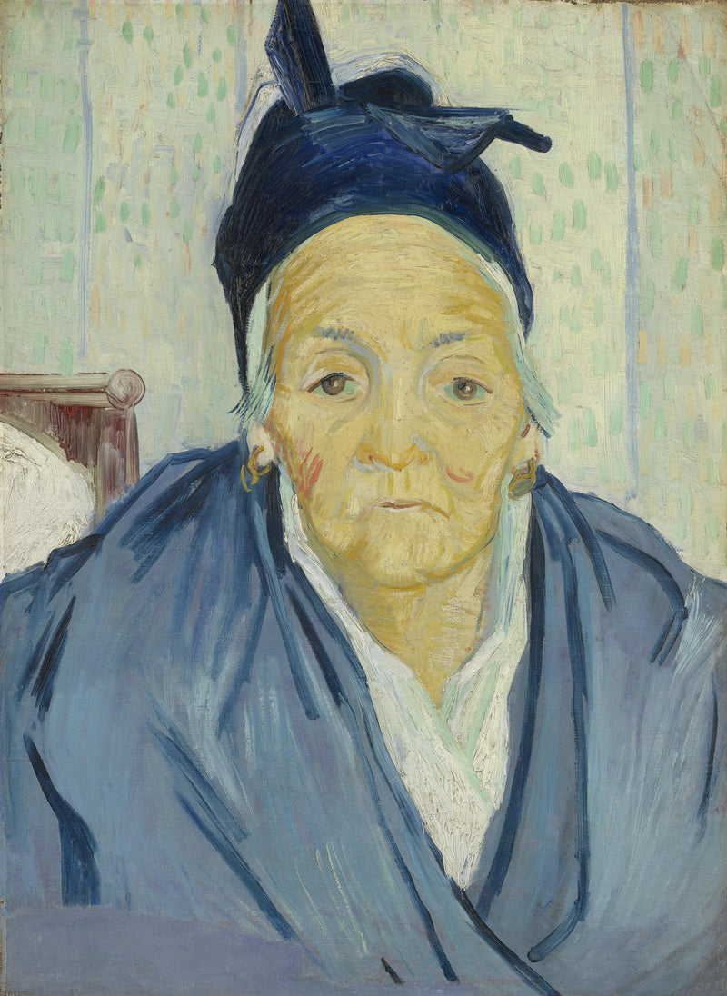 Een oude vrouw uit Arles - Vincent van Gogh