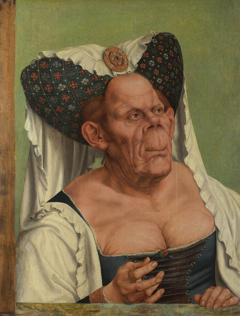 Groteske oude vrouw - Quentin Metsys