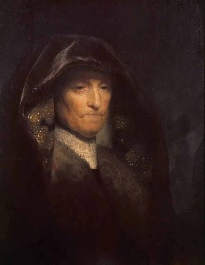 De moeder van Rembrandt - Rembrandt