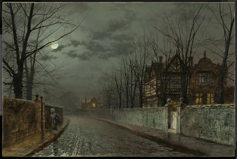 Oud Engels huis bij maanlicht - John Atkinson Grimshaw

Source:
Vieille maison anglaise au clair de lune - John Atkinson Grimshaw