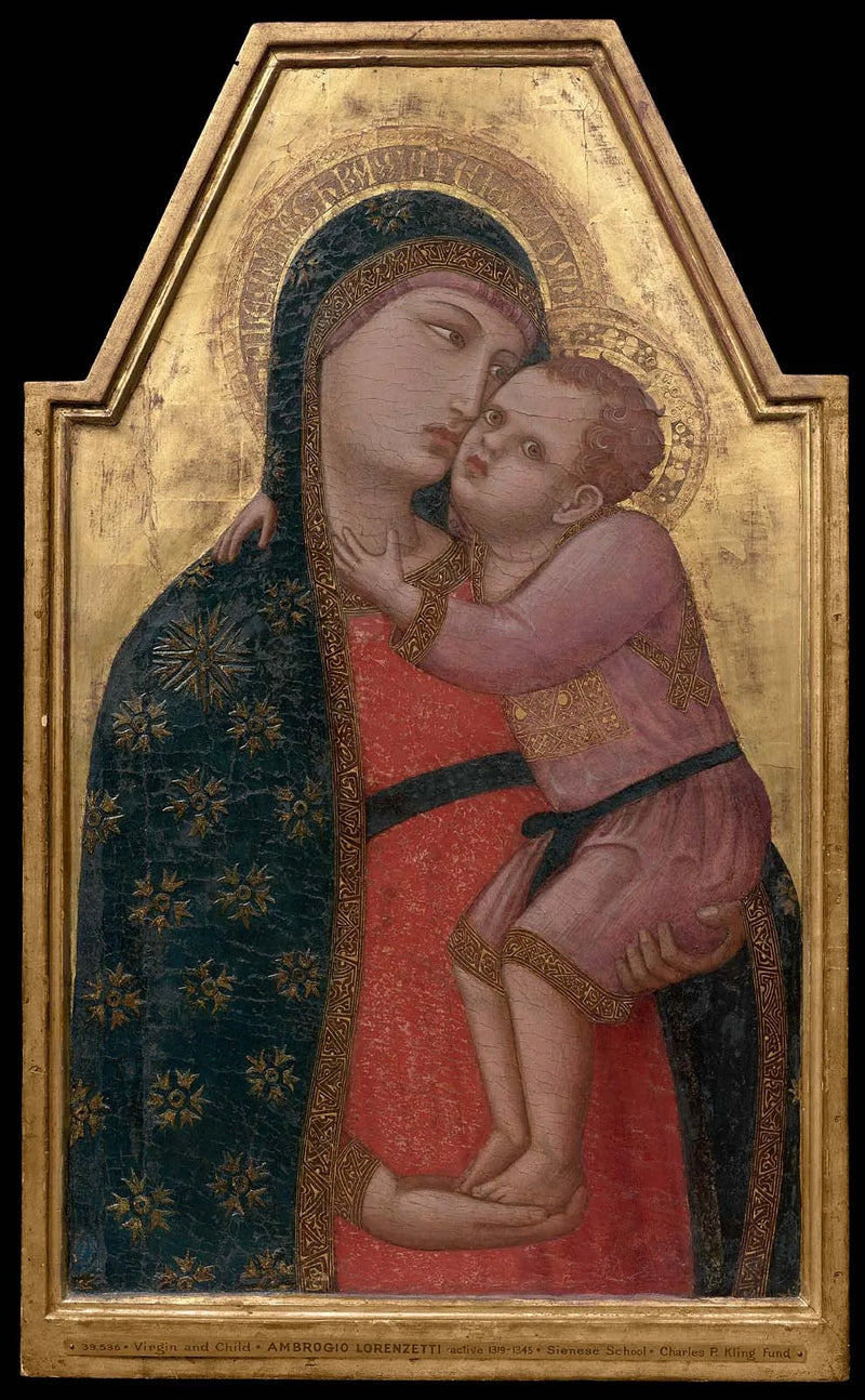 Maagd met Kind - Ambrogio Lorenzetti