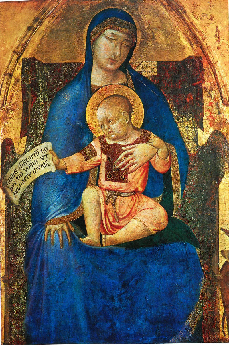 Maagd met Kind - Ambrogio Lorenzetti