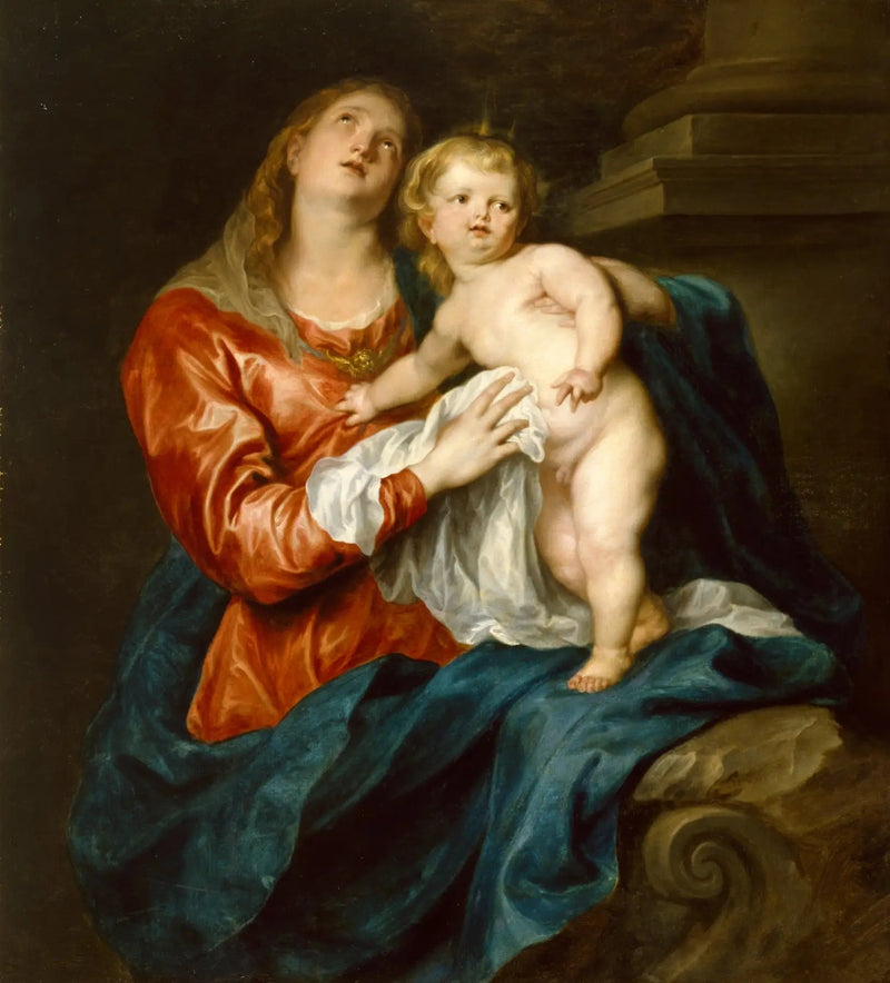 Maagd met Kind. - Antoine van Dyck

Source:
Vierge à l'Enfant. - Antoine van Dyck