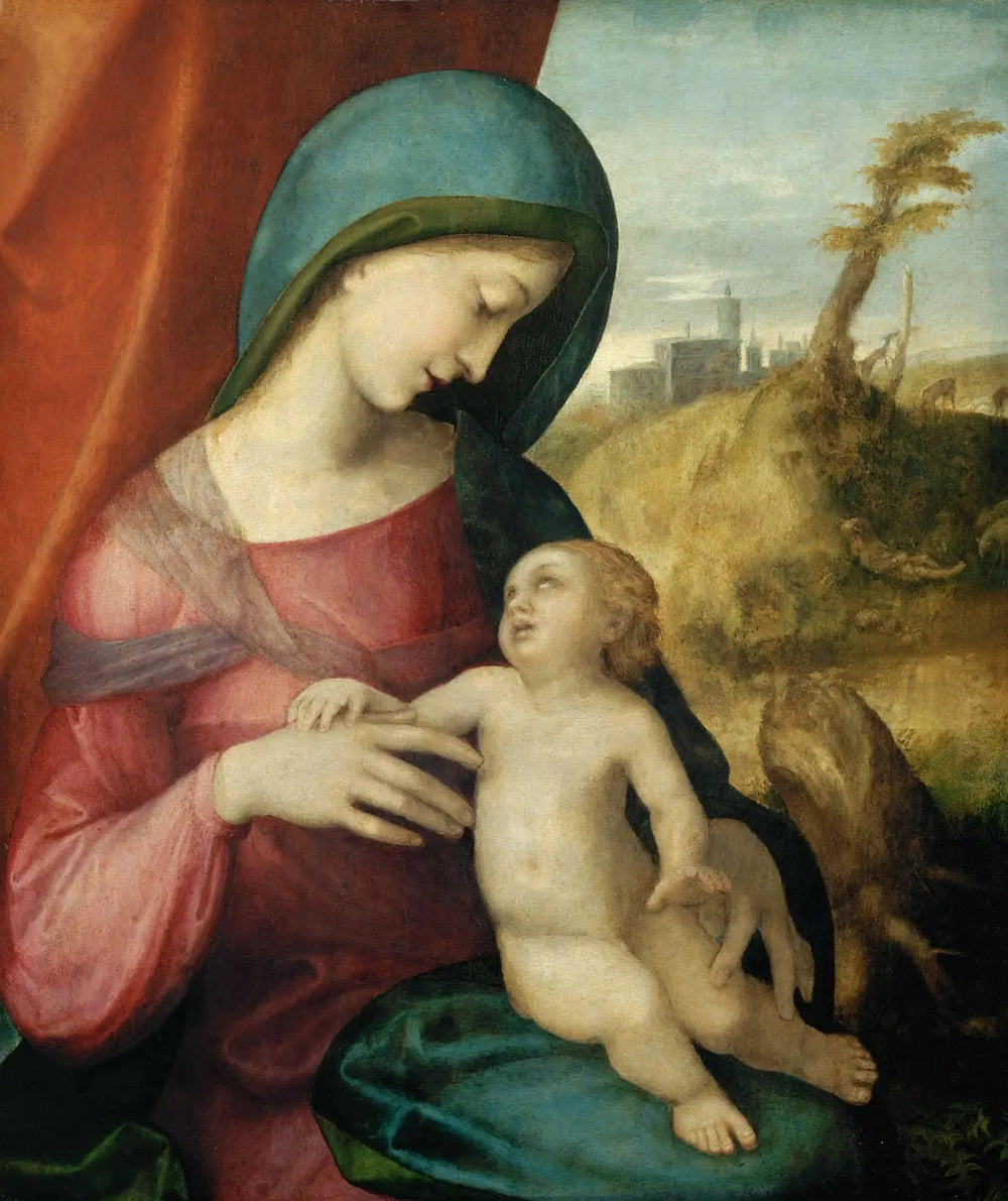 Vierge à l’Enfant - Antonio da Correggio - Alpha Reproduction
