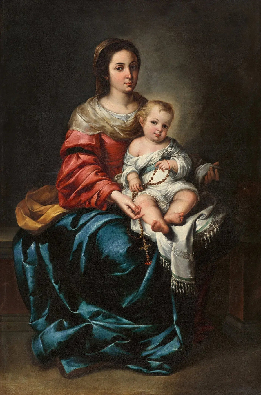 Maagd met Kind, met rozenkrans - Bartolomé Esteban Murillo

Source:
Vierge à l'Enfant, avec chapelet - Bartolomé Esteban Murillo
