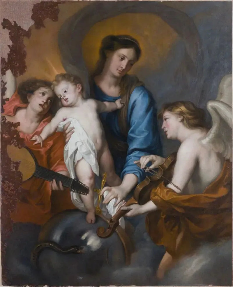 Maagd met Kind met engelen - Antoine van Dyck

Source:
Vierge à l'Enfant avec des anges - Antoine van Dyck