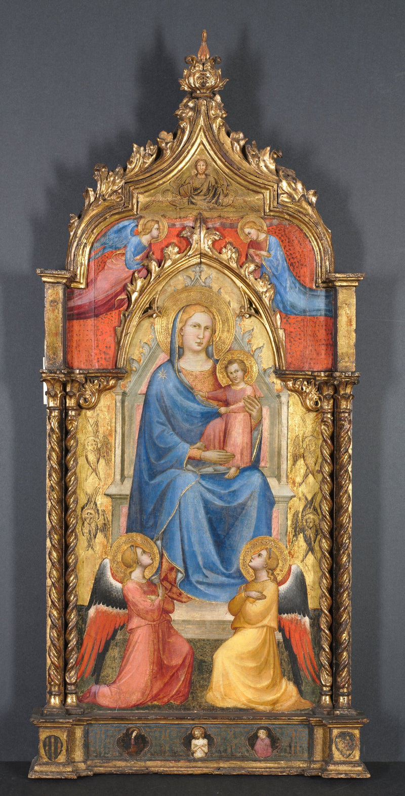 Maagd met Kind met engelen - Spinello Aretino