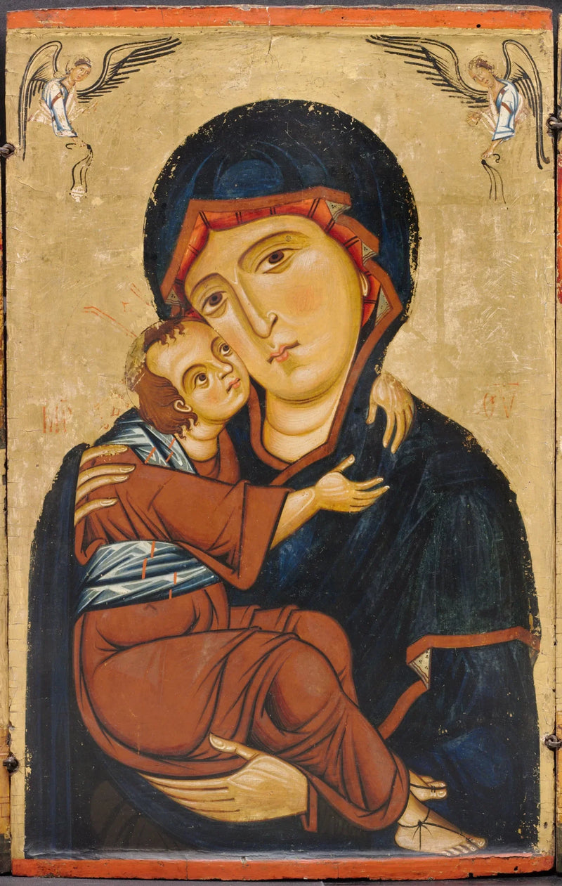 Maagd met Kind met heiligen - Berlinghiero Berlinghieri