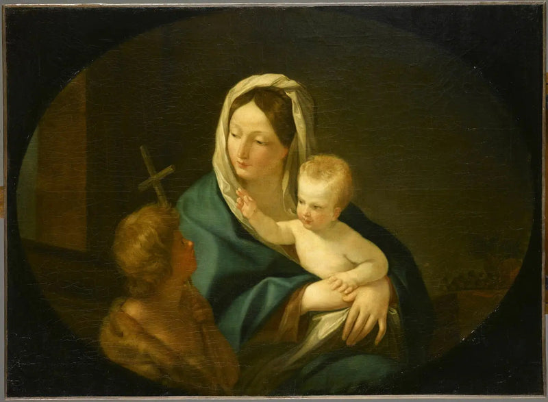 Maagd met Kind met Sint-Jan de Doper - Guido Reni